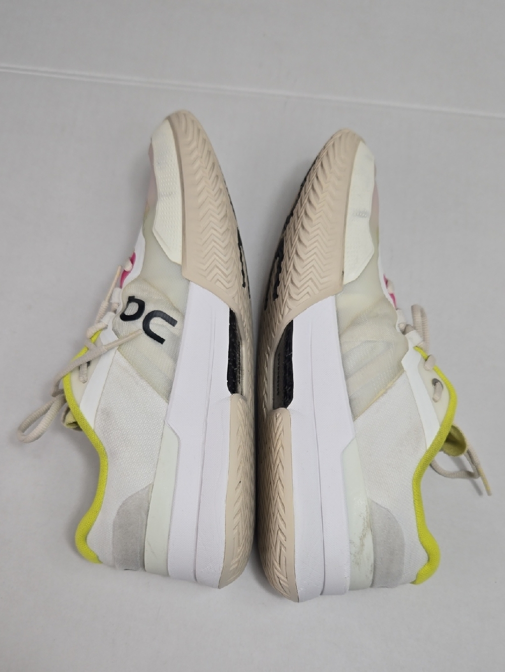 Size 11.5 - ON The Roger Pro 2 White Lime Men Speed Board Sneakers Athletic. - Picture 8 of 9